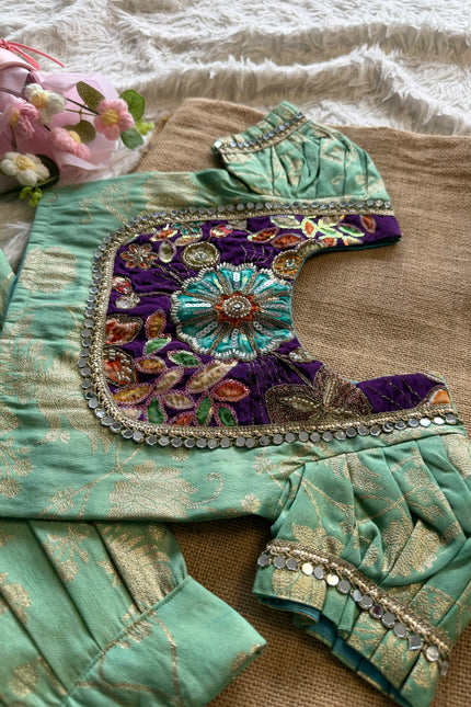 Beautiful Viscose Tissue in Position Print SS862