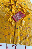 unstitched / yellow