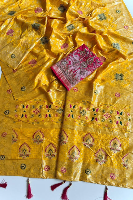Beautiful Softy Silk Saree SS866