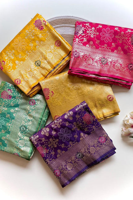 Beautiful Softy Silk Saree SS866
