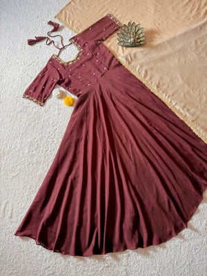 brown