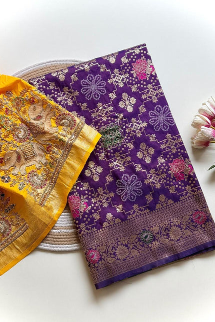 Beautiful Softy Silk Saree SS866