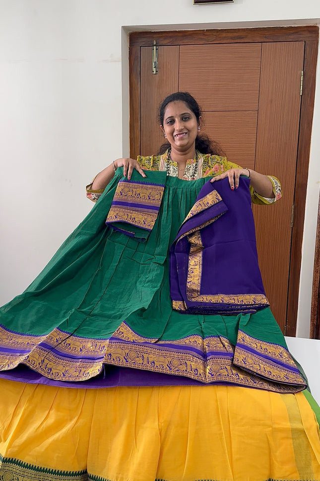 Kanchi Cotton lehangas SS280