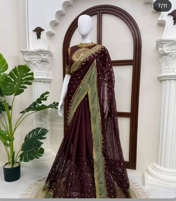Designer Saree – Elegance Redefined  SS396