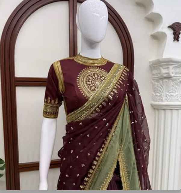 Designer Saree – Elegance Redefined  SS396