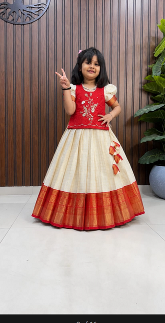 Onam special kids lehangs SS497