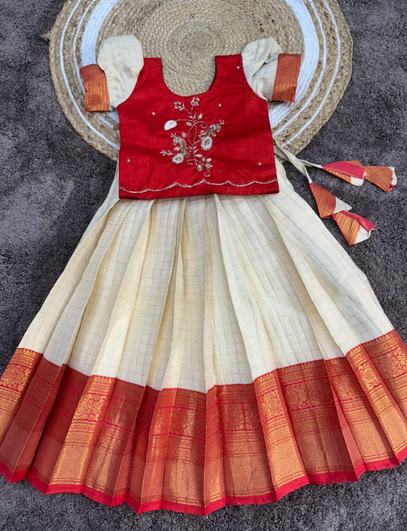 Onam special kids lehangs SS497