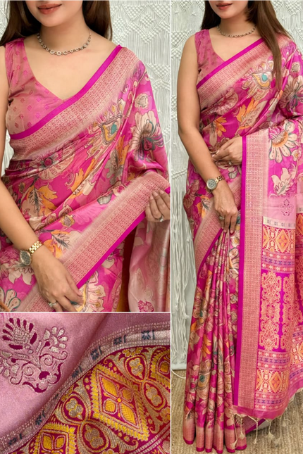 Soft viscose silk saree SS499