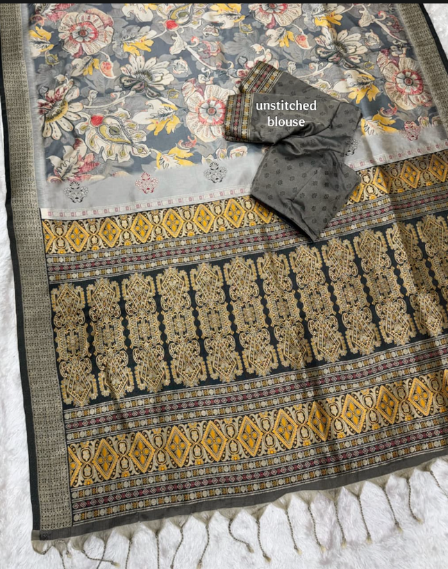 Soft viscose silk saree SS499