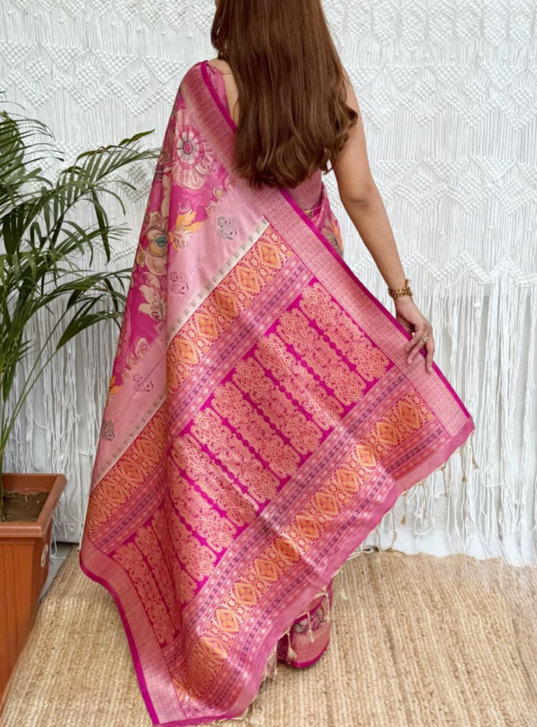 Soft viscose silk saree SS499