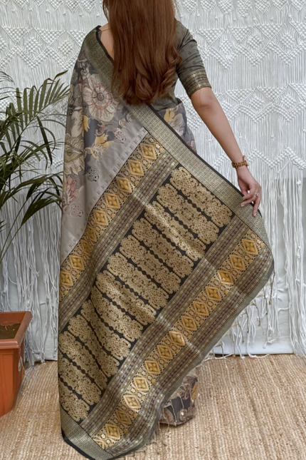 Soft viscose silk saree SS499