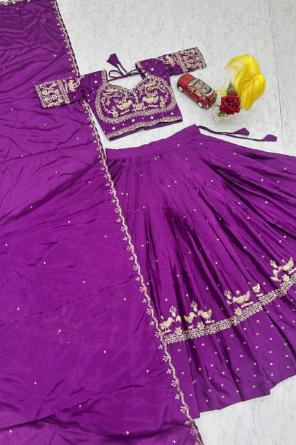 Chinon lehanga choli SS502