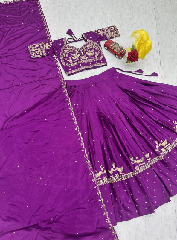 Chinon lehanga choli SS502