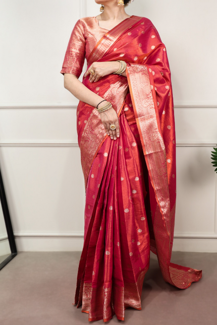 Luxurious dual-tone sarees SS506
