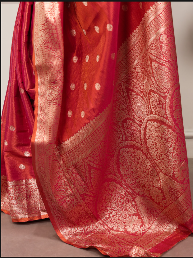 Luxurious dual-tone sarees SS506