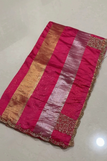 unsitched blouse / dark pink