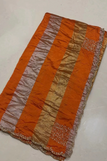unsitched blouse / orange