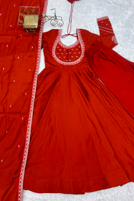 PURE ROMAN CHANDERI SILK SS522
