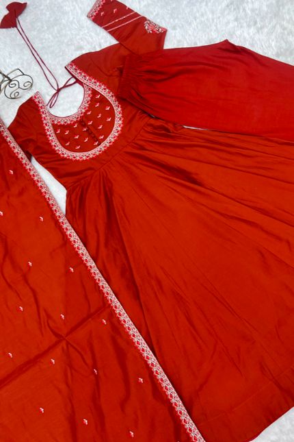 PURE ROMAN CHANDERI SILK SS522