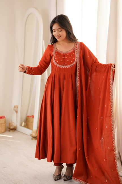 PURE ROMAN CHANDERI SILK SS522