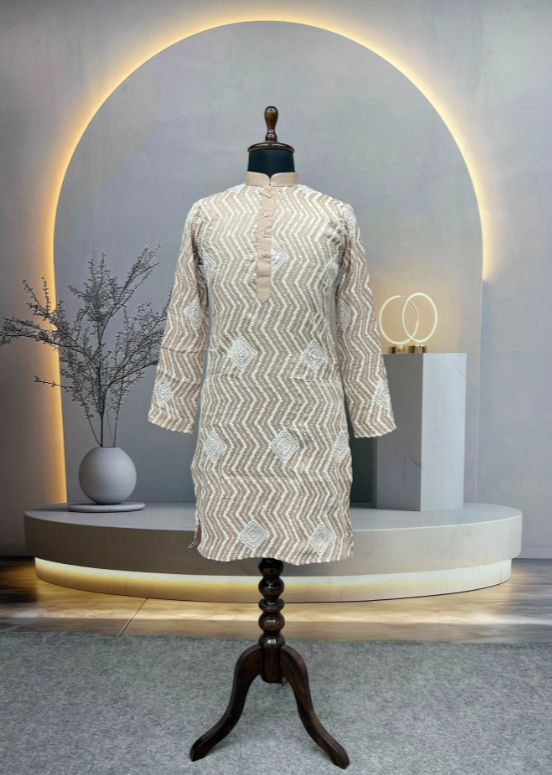 UNIQUE EMBROIDERY KURTA FOR MEN'S SS523