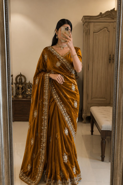 Fancy Space Silk  sarees SS524