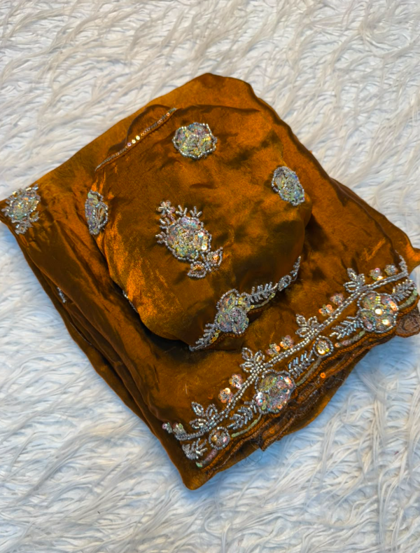 Fancy Space Silk  sarees SS524