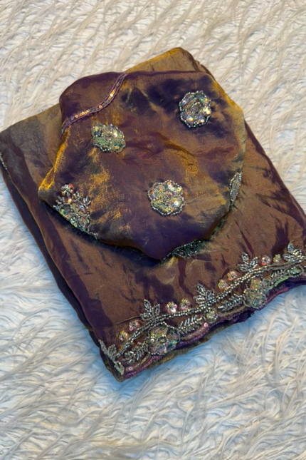 Fancy Space Silk  sarees SS524
