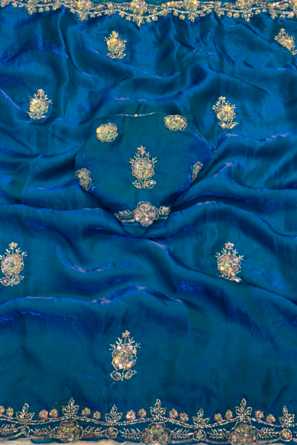 Fancy Space Silk  sarees SS524