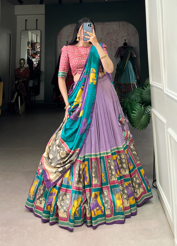 Draped in tradition, shining in silk SS525