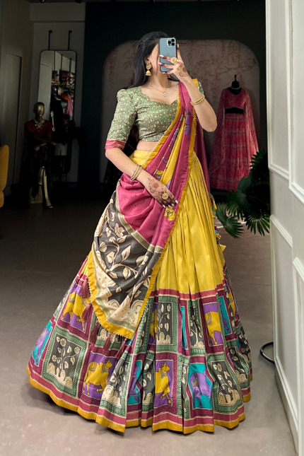 Draped in tradition, shining in silk SS525