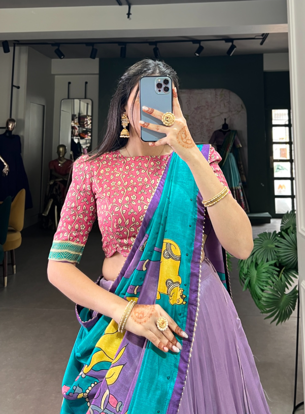 Draped in tradition, shining in silk SS525