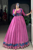S-36 upto XL-42 fits free size alteration compulsory / pink