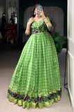 S-36 upto XL-42 fits free size alteration compulsory / green