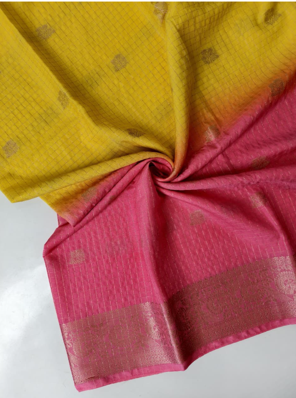 Soft glass fabric saree SS533