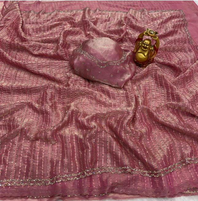 Fendy satin sarees SS534
