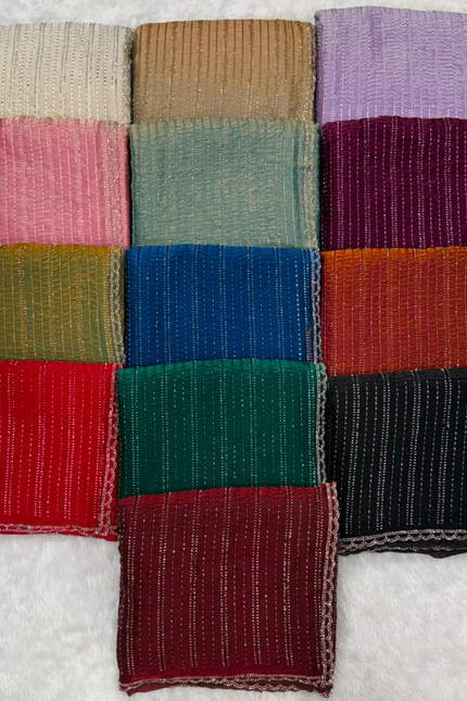 Fendy satin sarees SS534