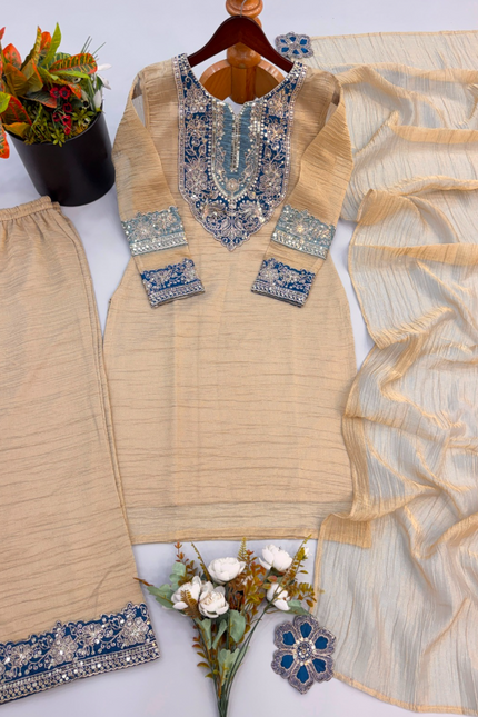 Rakhi Special Heavy Embroidery with Sequence Work SS540