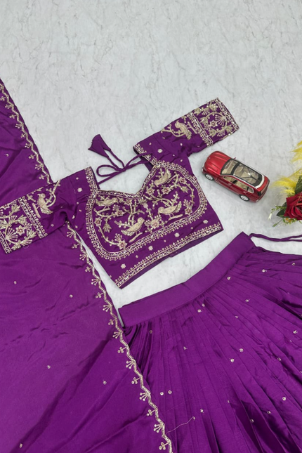 Chinon lehanga choli SS502