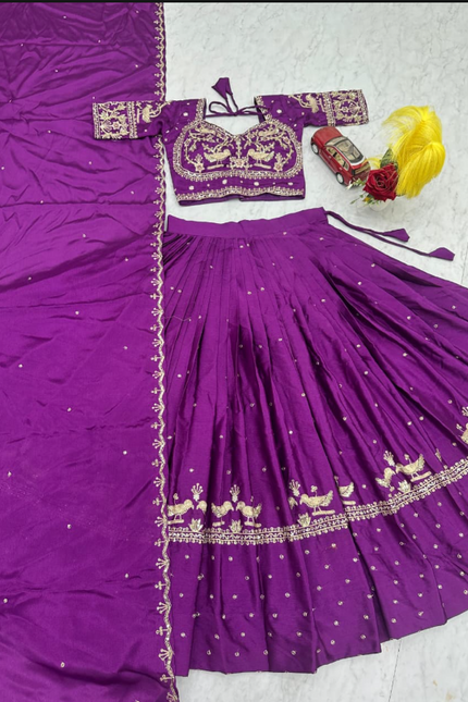 Chinon lehanga choli SS502