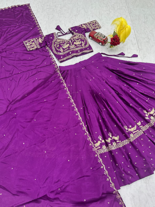 Chinon lehanga choli SS502