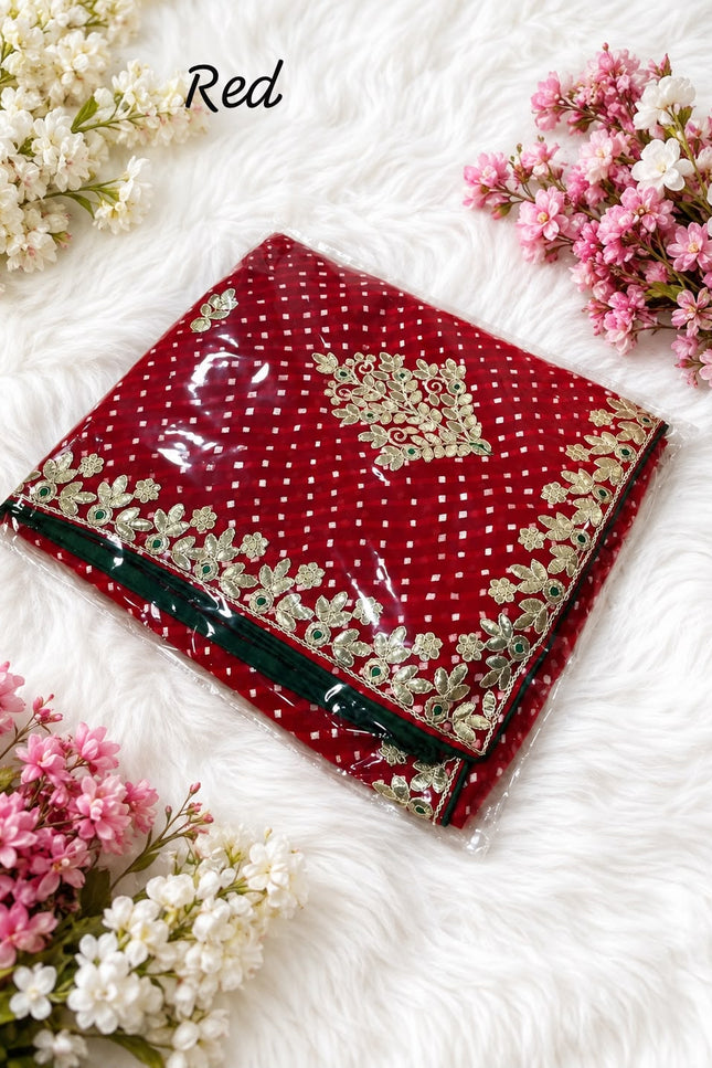 Beautiful soft C/c mothda saree SS551