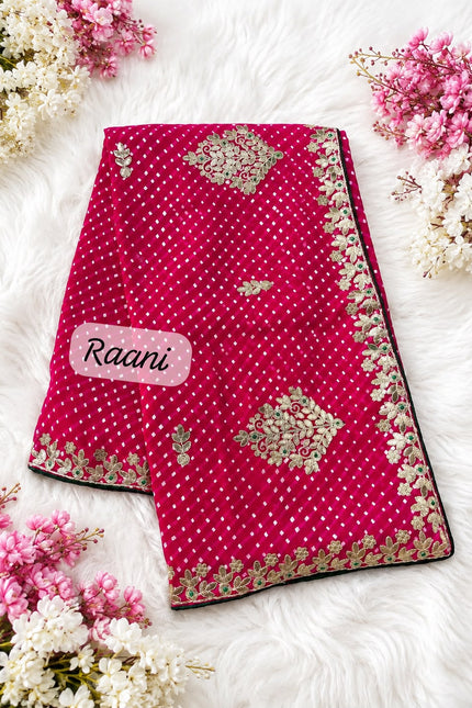Beautiful soft C/c mothda saree SS551