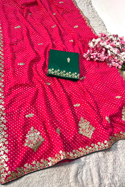 Beautiful soft C/c mothda saree SS551