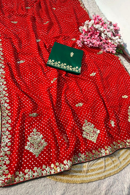 Beautiful soft C/c mothda saree SS551