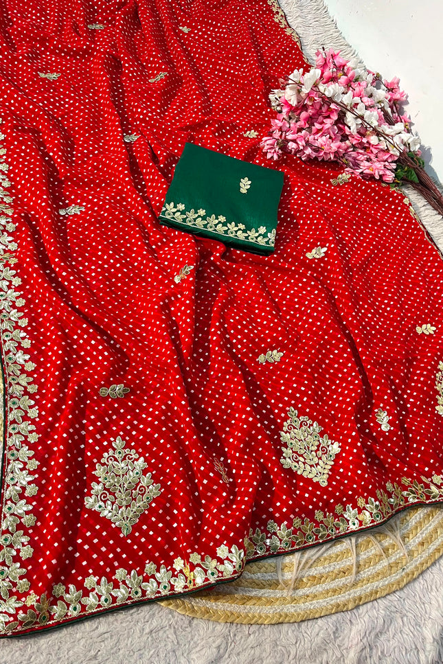 Beautiful soft C/c mothda saree SS551
