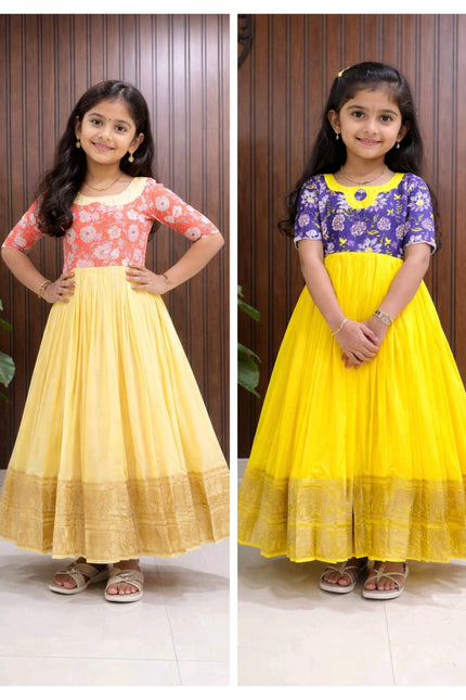 Kids girl trending frock SS552
