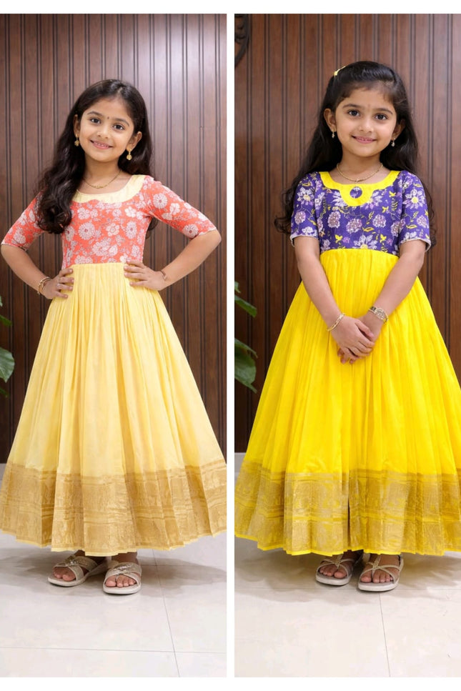 Kids girl trending frock SS552