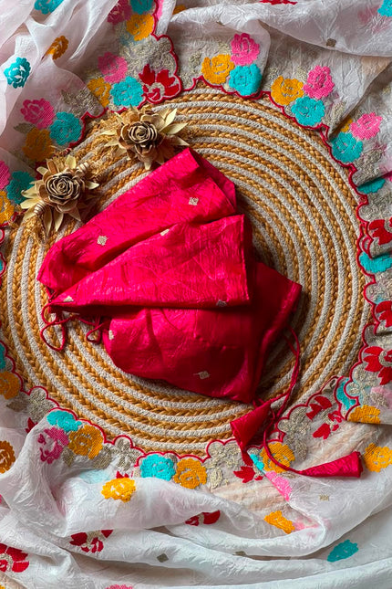 Pure soft crunchy silk saree SS569