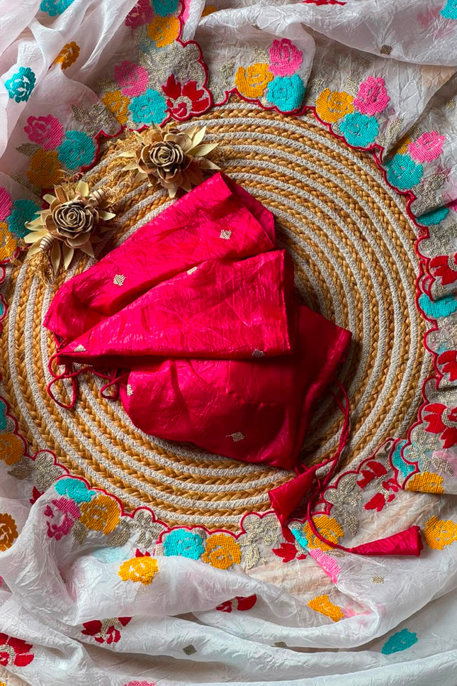 Pure soft crunchy silk saree SS569